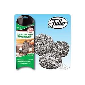 Fuller Brush Stainless Steel Sponges   Set of 3