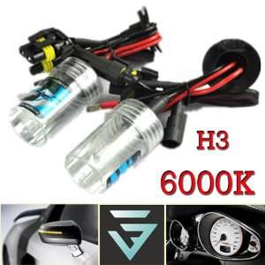  New H3 6000k HID Xenon Headlight Car Lamp Bulbs Lights 