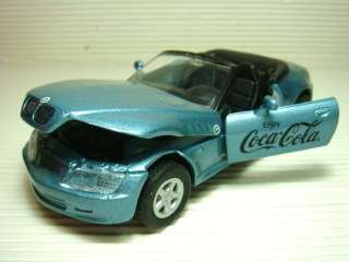 NEW WELLY COCA COLA COKE VEHICLE SERIES BMW Z3 ROADSTER CAR  