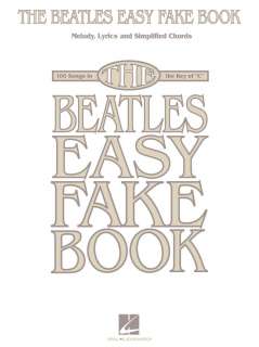 THE BEATLES EASY FAKE BOOK Key of C Chords Fakebook  