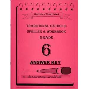    Traditional Catholic Speller 6 Answer Key Musical Instruments