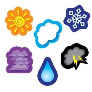  Weather Cut Outs Toys & Games