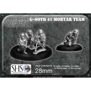    Secrets of the 3rd Reich German Mortar Team (4) Toys & Games