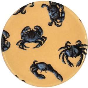  Andreas TR 236 8 Inch Silicone Trivet, Blue Crab Kitchen 