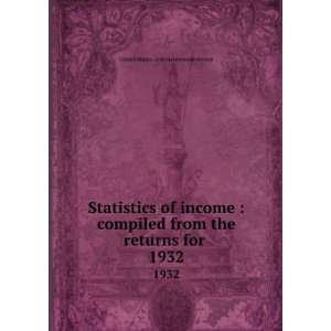   the returns for . 1932 United States. Internal revenue service Books