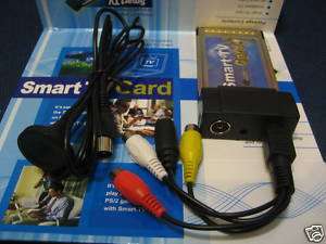 NTSC PAL SECAM PCMCIA TV Tuner Card BUS Laptop Notebook  