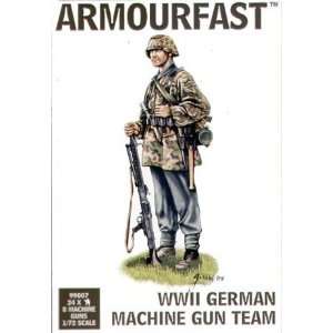  German Machine Gun Team (24 Figures & 8 Machine Guns) 1 72 