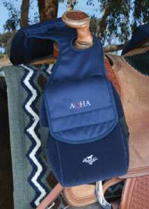 PROFESSIONALS CHOICE AQHA FRONT SADDLE BAGS #AQSB 100  