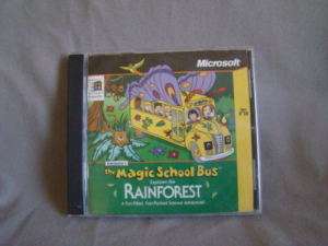 Magic School Bus Rainforest CD for PC  