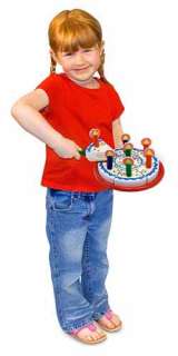 BIRTHDAY PARTY ~ classic wooden play food set ~ Melissa and & Doug 