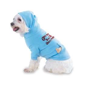 Tease a Great Pyrenees Hooded (Hoody) T Shirt with pocket for your Dog 