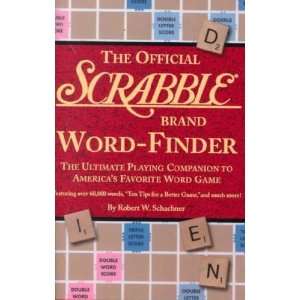  The Official Scrabble Brand Word Finder **ISBN 
