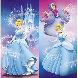   Wall Accents   2pc Princess Wall Art   Peel and Stick