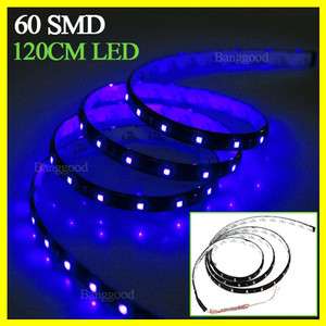 120cm 60 SMD LED Flexible Car Strip Light Waterproof  