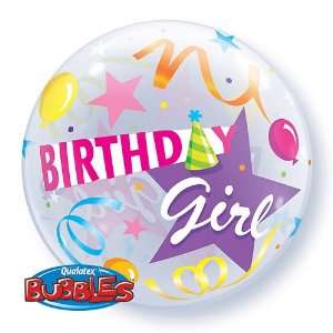  Happy Birthday Girl 22 Bubble Balloon Health & Personal 
