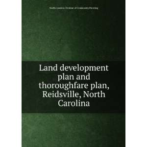  Land development plan and thoroughfare plan, Reidsville 