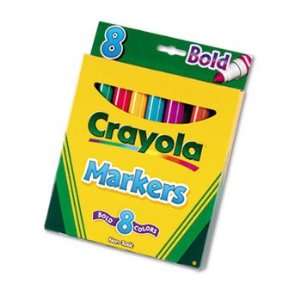  Crayola® Bold Colors Non Washable Marker MARKER,CRAYOLA 