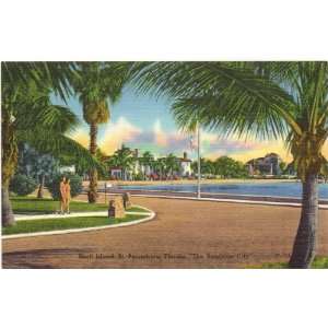   Postcard Snell Island   St. Petersburg Florida 