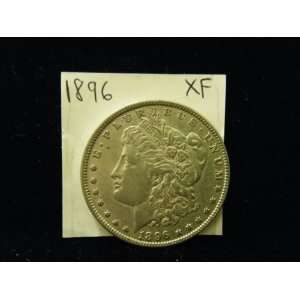  1896 Silver Morgan Dollar XF 