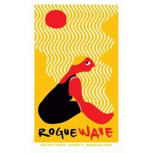 Rogue Wave Portland Concert Poster SIGNED STILES 