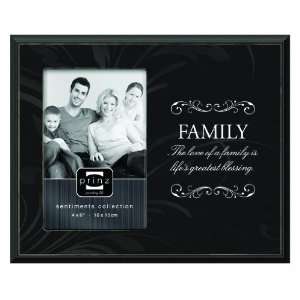  Prinz 4 by 6 Inch Relationships Family Black Wood Frame 
