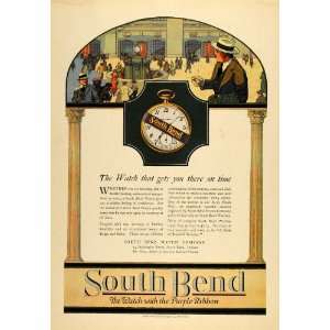  Ad South Bend Watch Co. Jewelry Traveling Fashion   Original Print Ad