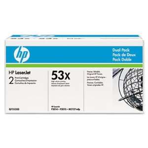  515509 Q7553XD (HP 53X) Toner 7000 Page Yield 2/Pack Case 