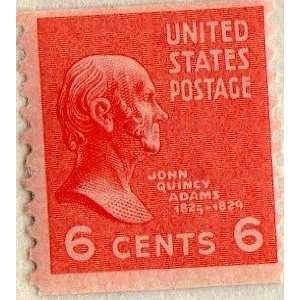 U.s. Postage 6c John Adams #846 1939 
