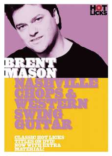 Nashville Chops Brent Mason Country Guitar Lessons DVD  