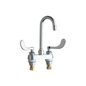 Chicago Faucets Deck Mounted Centerset Faucet with Lever Handles 895 