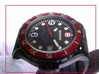 Wenger Swiss Army Military RANGER Black PVD Steel Watch  