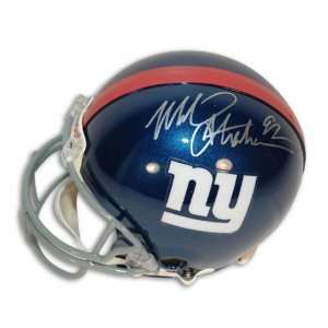 Michael Strahan Autographed Pro Line Helmet  Details New York Giants 
