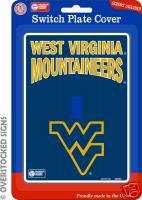 West Virginia Mountaineers Light Switch Plate Cover  