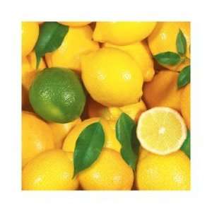  Party Lunch Napkins. Lemons   Pack of 20