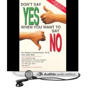  Dont Say Yes When You Want to Say No (Audible Audio 
