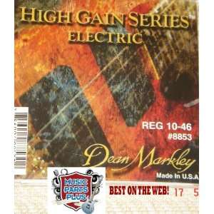  Dean Markley High Gain Electric Guitar Strings 10 46 