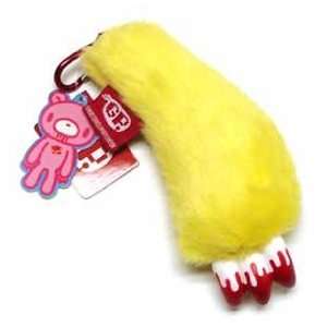  Gloomy Bear Yellow Paw with Bloody Nails Plush Keychain 