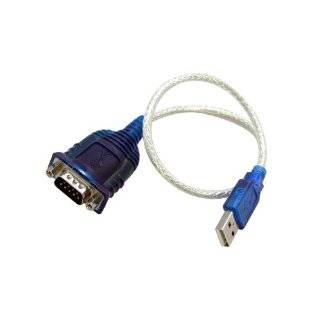  USB to RS 232 (9 pin) Serial Adapter w/USB Extension Cable 