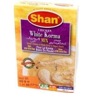 Shan Chicken White Korma Mix   40g  Grocery & Gourmet Food