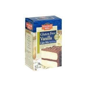  Arrowhead Mills Organic Gluten Free Cake Mix Vanilla    20 