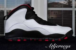 DS Nike Air Jordan 10 X White Red Black Chicago Playoff XII Concord XI 