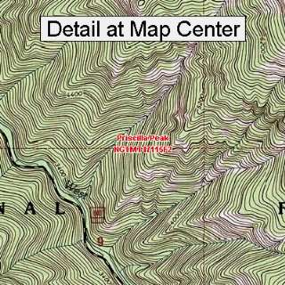  USGS Topographic Quadrangle Map   Priscilla Peak, Montana 