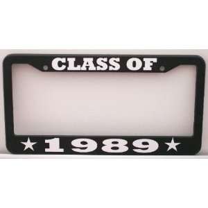  CLASS OF 1989 License Plate Frame Automotive