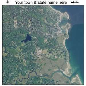   Photography Map of Scituate, Massachusetts 2010 MA 