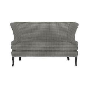  Williams Sonoma Home Chelsea Wing Settee, Houndstooth 