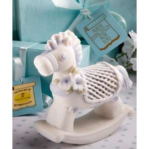    baby?Collection blue rocking horse favors