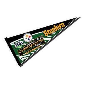 Pittsburgh Steelers Super Bowl XLIII Champs 12 x 30 Pennant  