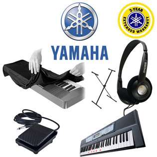 Yamaha EZ 200 61 key Lighted Electronic Keyboard Kit 