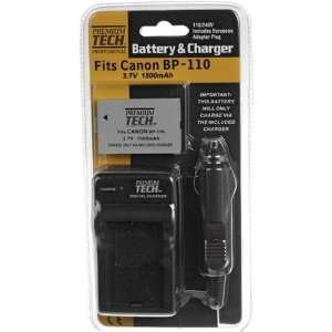   Rechargeable Battery for Canon BP 110 with Charger