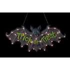   Or Treat Hanging Bat Halloween Lighted Yard Art 35 Lights #650060